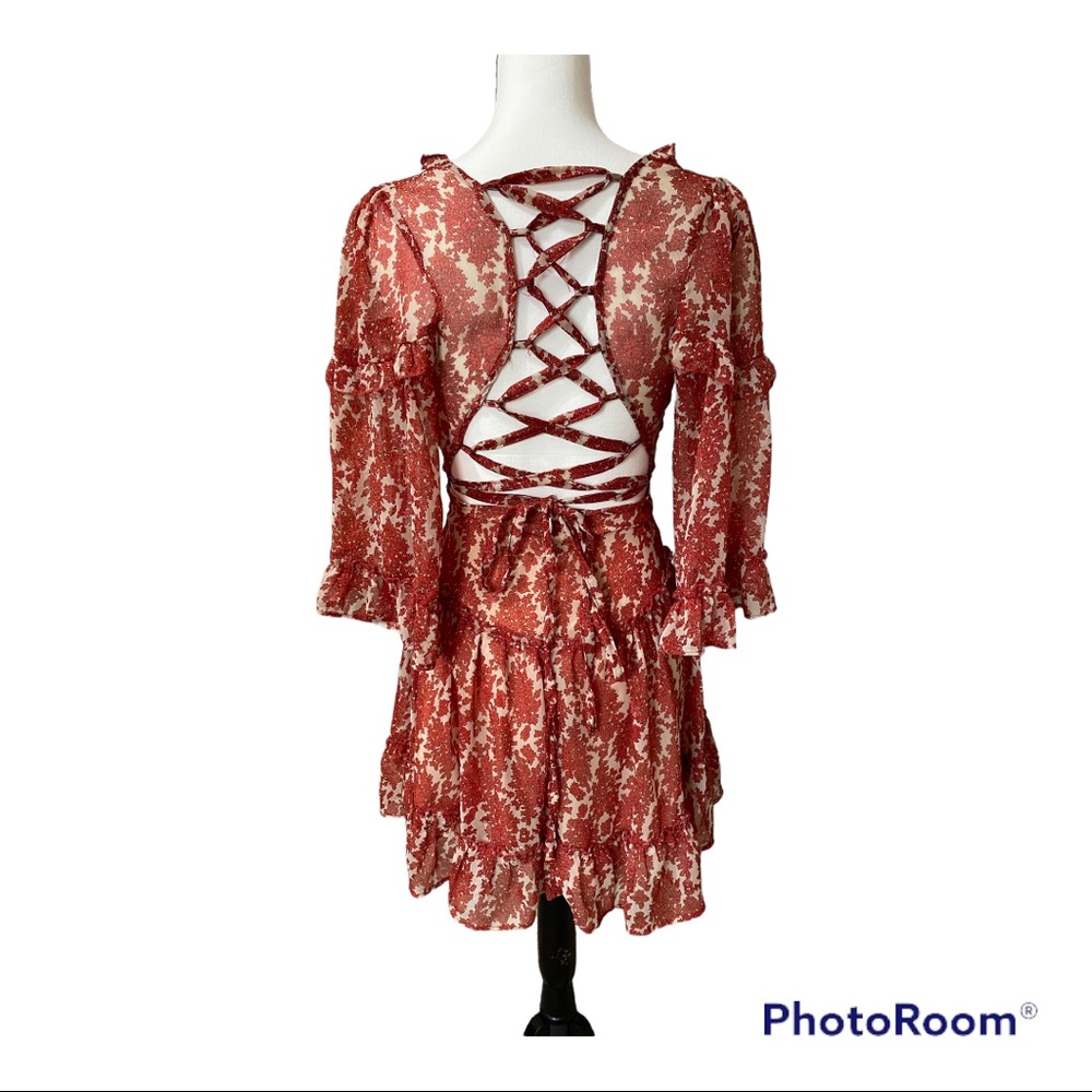 Gorgeous open back dress. Size XS